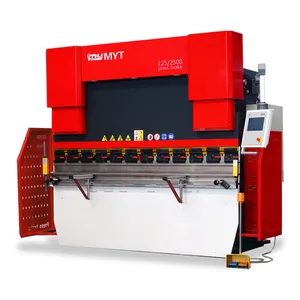 MYT gute Qualität 80 t 100 tonnen 160 tonnen cnc-Pressebremse und Biegemaschine für Blechbearbeitung hydraulischer Plattenbieger
