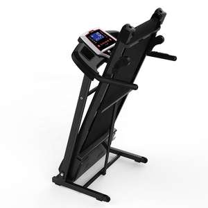 Tapis de course pliable 370A de 5 pouces avec écran LED pour la perte de poids et le fitness à domicile, avec support pour tablette - Product Image 5