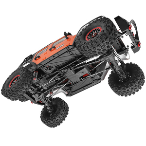 Wltoys 104010, Vehículo Todoterreno Eléctrico a Escala 1:10, 4WD, con Luces LED y Control Remoto de 2.4G, Camioneta RC 4X4 - Product Image 4