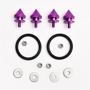 Hàng Cung Cấp Từ Nhà Máy Cản Xe Hơi Kiểu Đinh JDM Đua Xe Chốt Tháo Nhanh Nắp Chắn Bùn Cốp Xe - Product Image 3