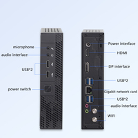 Mini PC de bureau Inyuda TX20-H110 8e génération I5, 6 ports USB, LAN Gigabit, Win10/11, Linux, 4 Go DDR4, 64 Go SSD, Quad Core AU/US