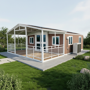 Casa Container Prefabbricata a Efficienza Energetica 20ft 40ft Isolata per Tutte le Stagioni 1 2 o Più Camere da Letto Pronta per Uso Residenziale o Villas (Standard UE) - Product Image 1
