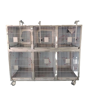 <span class=keywords><strong>2</strong></span> Katlı Paslanmaz Çelik Metal Tepsili Köpek Kafesi Genişletilebilir Kolay Sökülebilir Yıkanabilir Çiğnemeye Dayanıklı Eğitim Kafesi Düz Desen Sade - Product Image 4