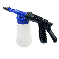 Haute pression 1L mousse pistolet Pot Portable pulvérisation pistolet voiture laveuse propre shampooing savon outil