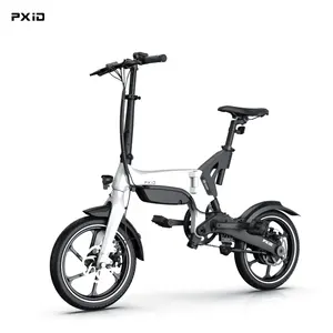 Novo Design Venda Quente 36V 250W Liga De Magnésio Pedelec Integrado Dobrável Bicicleta Elétrica Com Motor Sem Escova
