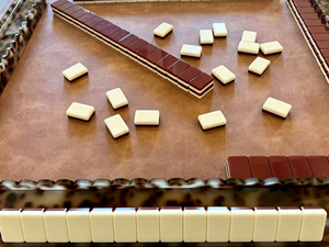 Funky Trade Piastrelle Americane in Acrilico Borgogna per Mahjong, Ideali per Intrattenimento e Adatte per il Gioco d'Azzardo nei <span class=keywords><strong>Casin</strong></span>ò - Product Image 3
