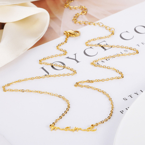 Collier <span class=keywords><strong>Maman</strong></span> en Or 18 carats délicat, collier MAMA en acier inoxydable imperméable, bijoux pour la fête des mères, <span class=keywords><strong>cadeau</strong></span> pour <span class=keywords><strong>maman</strong></span> - Product Image 5