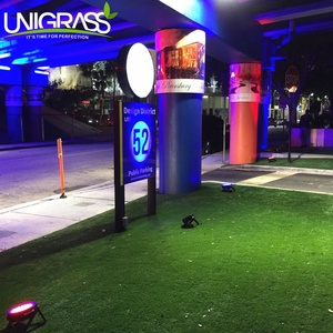 Rollo de alfombra de césped artificial para decoración de jardín UNIGRASS para evento, césped de paisaje, césped sintético, césped artificial - Product Image 4