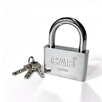 Cadenas de jeu avec 3 clés, sécurité renforcée pour équipement de jeu d'arcade à monnayeur
