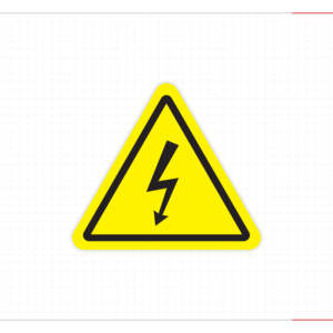 Etiquetas Adhesivas de Advertencia de Seguridad Eléctrica de Fábrica, Resistentes al Agua, Señal de Peligro de Alto Voltaje para Paneles de Equipos y Lugares de Trabajo - Product Image 2