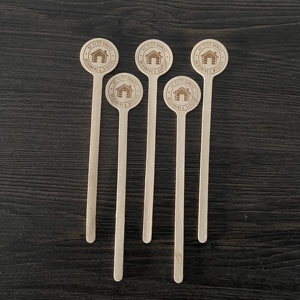 Removedor madera mojitos | Agitateur rond en bois de qualité alimentaire pour cocktail et boisson jetable pour thé café - Product Image 6