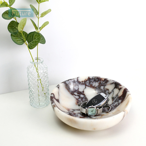 <span class=keywords><strong>Marmo</strong></span> di lusso decorazione soggiorno Calacatta Viola ciotola di <span class=keywords><strong>marmo</strong></span> personalizzato cesto di frutta in <span class=keywords><strong>marmo</strong></span> naturale per la decorazione della casa - Product Image 3