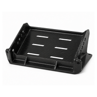 Support de pédalier universel en fibre de carbone sèche 3K personnalisé pour simulateur de course, pont de montage universel en sergé 3K pour cockpit
