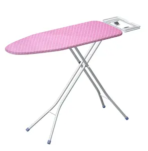 Ironing Board Pad Covers Standard Boards Hook and Loop Fastener Strap Heavy Duty Iron Clothing Cotton Customized Logo Europe