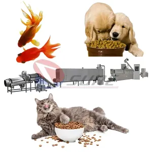 Máquina de comida para gatos más vendida, línea de producción de alimentos para perros, máquina para hacer alimentos para peces