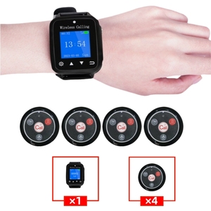 Chuyên Nghiệp Không Dây Nhà Hàng Gọi Hệ Thống Cho Kinh Doanh Cà Phê-Bền Xây Dựng, Dễ Dàng Cài Đặt Yên Tĩnh Rung Tùy Chọn - Product Image 1