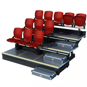 Factory Price Retractable Telescopic Bleachers 435W x 552D x 780H VIP Seat Area for Stadium and Hall Seating