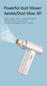 Mini plumero de aire comprimido, ventilador de mano portátil, soplador pequeño eléctrico, Mini ventilador de chorro, soplador secador - Product Image 5