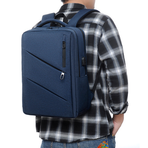 Sac à dos pour ordinateur portable unisexe de bonne qualité en polyester, sac à main d'affaires tendance, emballage personnalisé, design imperméable prêt pour la plage - Product Image 3