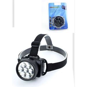 Linterna frontal con 5 luces LED, correa ajustable, para camping y senderismo al aire libre - Product Image 1