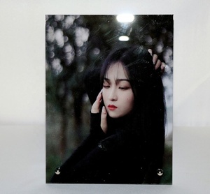 Personalizado Kawaii personaje decorado transparente plástico foto marco soporte Cassette soporte para dibujos animados Anime hecho a mano artesanía - Product Image 3