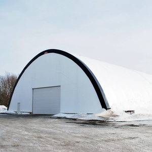 12x24m OEM/ODM 100-150kmH Carico di Vento di capra capannone farm inverno rifugio isolato tenda hangar <span class=keywords><strong>per</strong></span> la vendita - Product Image 4