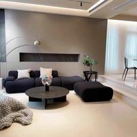 Conjunto de Sofá Moderno Compacto, Sofá Cama, Sofá Seccional, Muebles de Sala de Estar para Relajarse