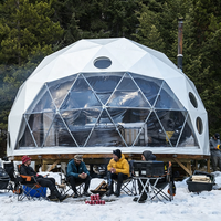 Tente dôme professionnelle en acier galvanisé pour salon professionnel, tente dôme imperméable pour extérieur