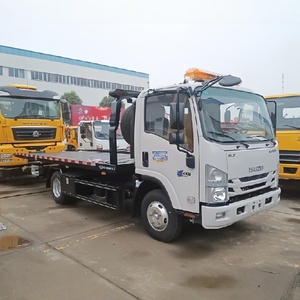Tout Nouveau Camion de Dépannage ISUZU à Plateforme Plate 4X2, Véhicule de Remorquage et de Sauvetage Routier avec Plateforme Inclinable - Product Image 1