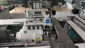 Machine à coudre surjeteuse automatique QS-5200DL-<span class=keywords><strong>DR</strong></span> pour couettes, oreillers, rideaux et sacs, avec point double face et surjetage gauche - Product Image 2