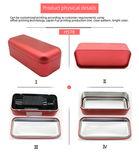 Bán Buôn Trẻ Em An Toàn Tùy Chỉnh In Hình Chữ Nhật Kim Loại Hộp Thiếc Tùy Chỉnh Lưu Trữ Trường Hợp Bao Bì Cho Sô Cô La Món Quà Kim Loại Lon - Product Image 3