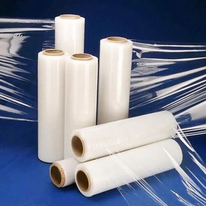 Rollo de Film Estirable de LLDPE de 12 Micras, Transparente, para Envolver Palés, Film Estirable Manual - Product Image 5