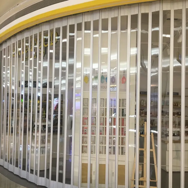 Factory wholesale Polycarbonate Transparent Roller Shutter Door For Commercial Store Pc Security rolling shutter door