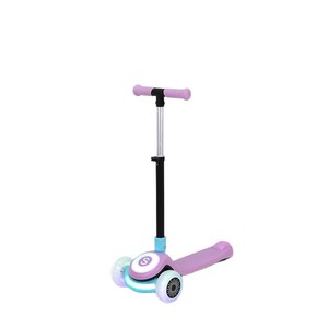 Patinete Infantil Morado para Niños de 3 Años en Adelante, Altura Ajustable, con Luces - Product Image 4