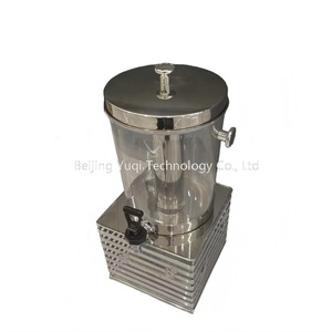 Distributeur de jus commercial 8L en acier inoxydable argenté avec 1 robinet pour buffet d'hôtel et café – Fraîcheur garantie, sans dégâts, nettoyage facile - Product Image 6