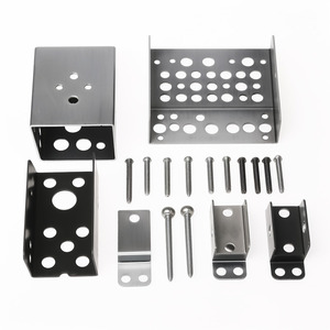 Composants d'assemblage de tôles découpées au laser en acier inoxydable de précision sur mesure, équipement industriel, quincaillerie, usine OEM - Product Image 6