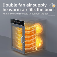 Ltpk LT-16 Thuis Biltong Kool Voedsel Dehydrator Fruit En Groente Droger Champignon Citroen Ui Droogmachine
