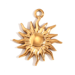 Liontin bandul baja tahan karat desain multi mode kalung liontin salib emas 18k hadiah pembuatan diy untuk pria wanita - Product Image 6