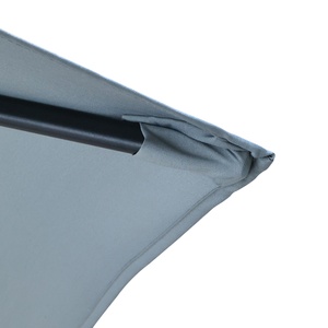 Parasol Plegable Impermeable de 2.3m con Mástil Central, Manivela de Elevación e Inclinación Manual para Hoteles y Parques DC-UM-226 2.3m Central P - Product Image 4