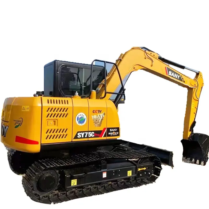 Excavadora usada de alta calidad SANY75 Excavadora SANY75 Máquina de construcción excavadora usada