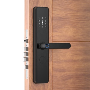 Tuya Smart Lock 6068 Mortise with Security <strong>Knob</strong> Home Office Code Card Ttlock Wifi Fingerprint Recognition <strong>Door</strong> Lock - Product Image 2