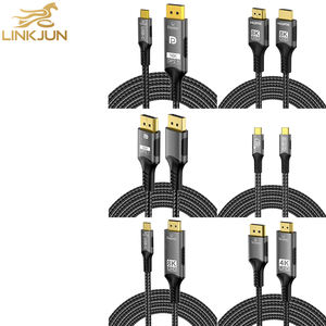 كابل <span class=keywords><strong>HDMI</strong></span> 2.1 معتمد من المصنع بدقة 8K مطلي بالذهب بأطوال 1م و2م و1.5م و3م و10م كابل <span class=keywords><strong>HDMI</strong></span> بدقة 8K وتردد 60 هرتز وثلاثي الأبعاد بسرعة نقل 48 جيجابت في الثانية مجدول بالنايلون - Product Image 1