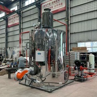 Générateur de vapeur à haute température et haute efficacité en acier au carbone, 1t/h, au gaz ou au mazout, pour la production de plaques de plâtre