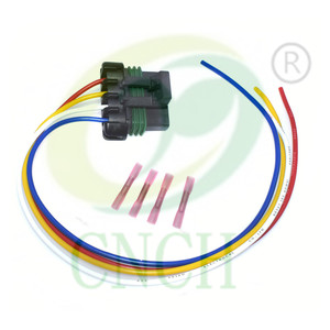 Conector de resistencia de Motor de soplador PT1231, arnés de cola de cerdo compatible con Colorado Canyon HVAC PT5909 CNCH, arnés de cableado - Product Image 3