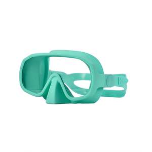 Precio de fábrica, buena calidad, lente de vidrio templado, máscara sin marco para adultos para buceo, esnórquel y máscaras de Apnea - Product Image 3