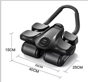 Intelligent Abdominal Wheel Automatic <b>Rebound</b> Muscle Wheel Men Women to Reduce Fat Slim the Abdomen Sports Fitness Equipment - Product Image 4