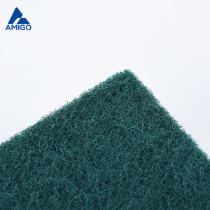 Éponge de nettoyage Amigo, rectangulaire verte, pour cuisine, brosse à vaisselle, éponge à récurer les casseroles, 6 à 8 pièces - Product Image 3