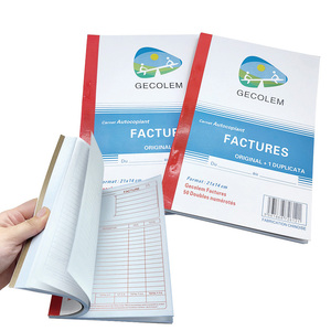 Libro de Facturas y Recibos Personalizado a Precio de Fábrica para Pequeñas Empresas, 2 Partes, Sin Carbón, 5-1/8 X 7-29/32 Pulgadas, Formulario de Pedido de <span class=keywords><strong>Compra</strong></span> y <span class=keywords><strong>Venta</strong></span> - Product Image 2