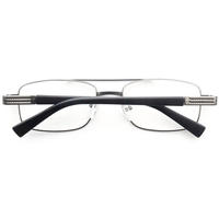 2025 métal mode sourcil barre forme à la mode personnalisé lunettes de lecture presbytie lentilles hommes lecteurs lunettes avec Logo personnalisé
