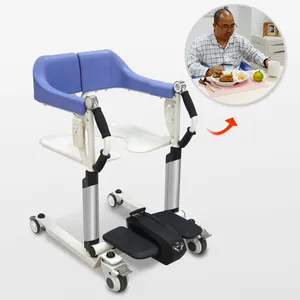患者转移升降椅，带马桶淋浴轮椅，适用于残疾人无效残疾老年人瘫痪残疾人椅